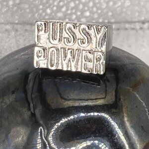 P*ssy Power Feminist Ring - US Size 9
